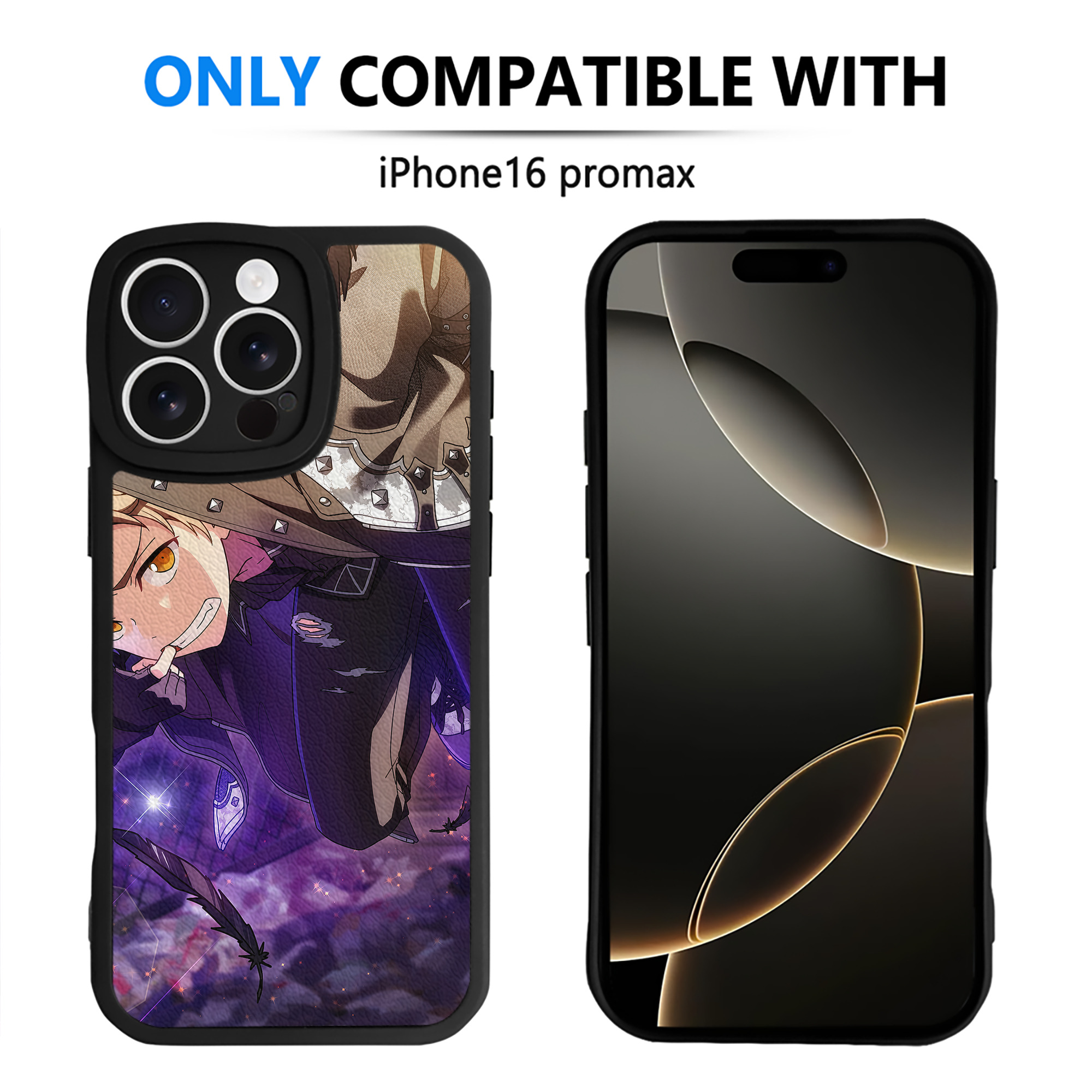 （画像用） あんさんぶるスターズ! Ensemble Stars 【iPhone 16シリーズ対応】シリコンスマホケース（レザー調） 材質：シリコン